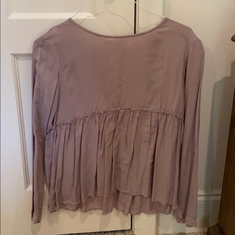 Bella Dahl baby doll blouse